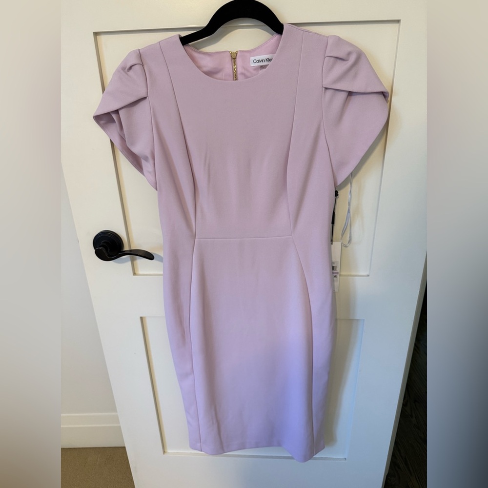 Calvin Klein dress in gorgeous lilac colour - NWT